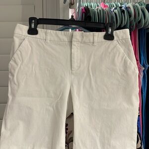 White Casual Pants